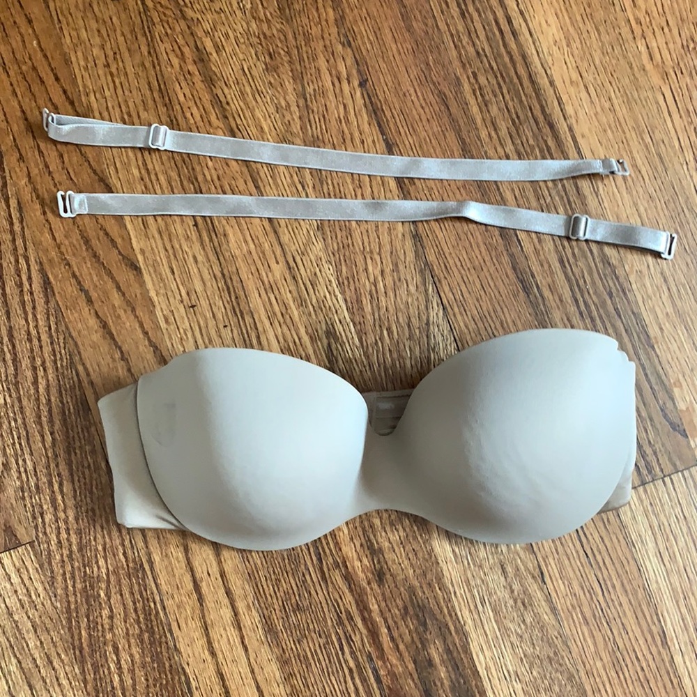 Warner’s strapless bra w/straps 36B Nude